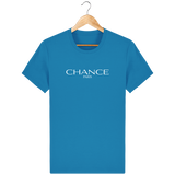 Chance Paris Men T-Shirt White Embroidered Logo