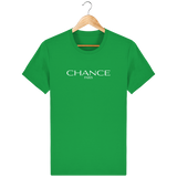 Chance Paris Men T-Shirt White Embroidered Logo
