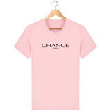 Chance Paris Men T-Shirt Black Embroidered Logo