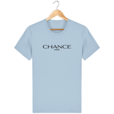 Chance Paris Men T-Shirt Black Embroidered Logo