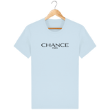 Chance Paris Men T-Shirt Black Embroidered Logo