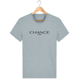 Chance Paris Men T-Shirt Black Embroidered Logo