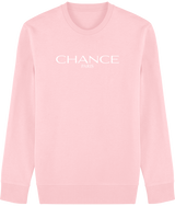 Chance Paris Men Sweatshirt White Embroidered Logo