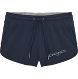 Chance Paris Women Sweatshorts Cuts White Embroidered Logo