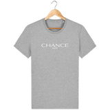 Chance Paris Men T-Shirt White Embroidered Logo