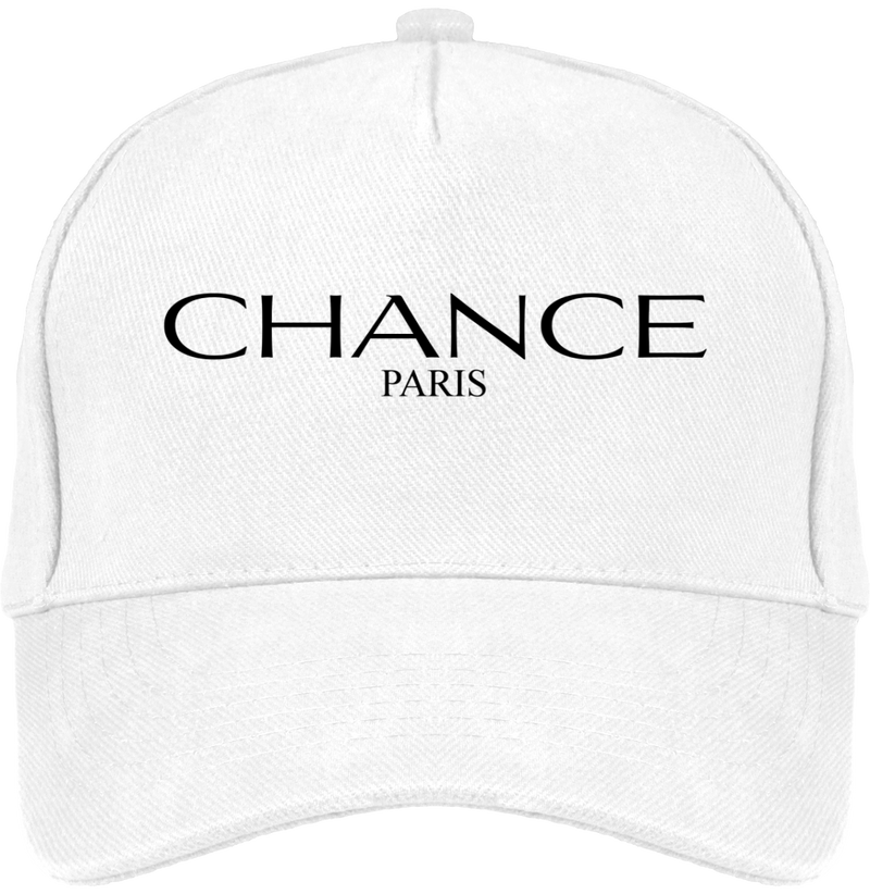 Chance Paris Dad Hat Black Embroidered Logo